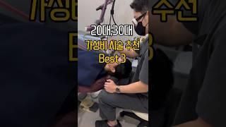 20대 30대 가성비 시술 추천 Best3! #20대시술 #30대피부과시술