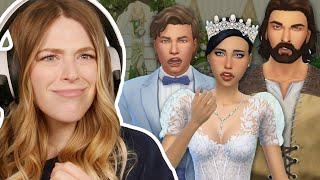 Throwing A ROYAL Wedding In The Sims 4 | Rags 2 Royalty #12