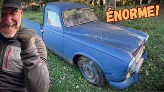 J'achète une Peugeot 403 pick-up de 1958 et c'est......une première main !!