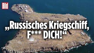 Der letzte Funkspruch der ukrainischen Soldaten von der Schlangeninsel im Schwarzen Meer