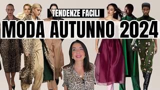 12 TENDENZE MODA AUTUNNO INVERNO 2024 2025 portabili e chic