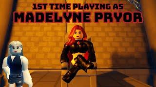 Madelyne & some Madison gameplay. Heroes online world roblox