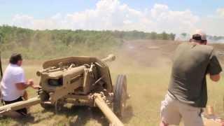 PAK 40  German 75mm anti tank gun.