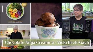 Ninja Creami Chocolate Ice Cream with Vicki of Ann Arbor Vegan Kitchen