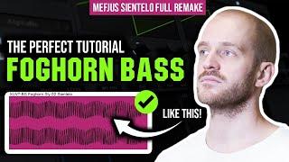 How To Make the Perfect FOGHORN Bass in Serum (Sientelo Remake)