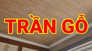 Trần gỗ | Trần gỗ công nghiệp | trần gỗ nhập khẩu malaysia