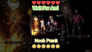 Noob prank freefire 3ghamandi player season1and HipHop call me Adam noob #youtube #trending #shorts