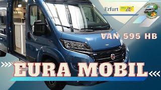 Wir zeigen euch den Eura Mobil Van 595 HB auf der Messe Reisen und Caravan in Erfurt