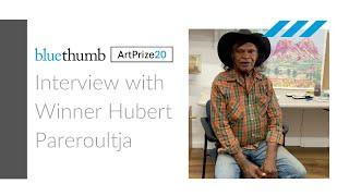 Bluethumb Art Prize 2020 Winner Hubert Pareroultja