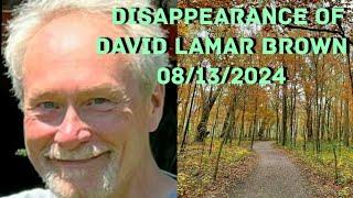 Disappearance of David Lamar Brown 08/13/2024, Hiking in Brooksville, FL.