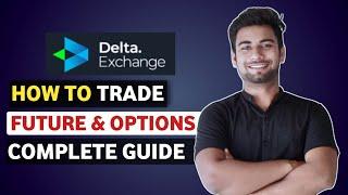 Delta exchange future & Option Trading | Delta exchange Tutorial | Vishal Techzone