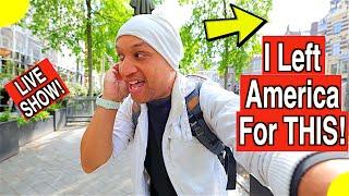 Why I Left America | Sky Live Show | American Living In The Netherlands