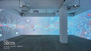 "Slices", the first solo exhibition by Alexis André at NEORT++