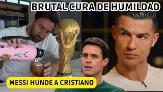  BRUTAL LECCION DE HUMILDAD DE MESSI A CRISTIANO tras SUS LLOROS y RIDICULO MUNDIAL DE EDU AGUIRRE