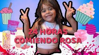 24 HORAS COMIENDO ROSA  | KIDS MARIE SHOW 