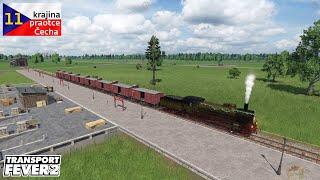 Transport Fever 2 - krajina praotce Čecha #11 - stroje do Liberce a Drážďan