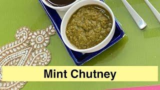 Mint Chutney Recipe with ShowMeTheCurry.com