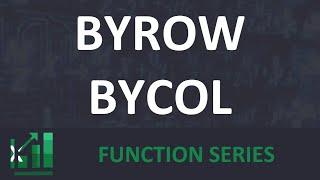 BYROW & BYCOL - Excel Function Series