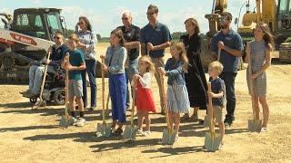 Siouxland Splash Waterpark begins the building process with a groundbreaking ceremony