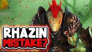 Fusing, Maxing & Building Rhazin Scarhide - MISTAKE?