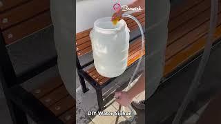 DIY Water Siphon #diy #water #hacks