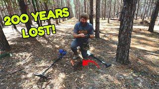 BURIED 200 years! Lost Plantation Home site found while Metal Detecting!