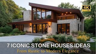 7 Iconic Architectural Styles of Stone Houses: From Rustic to Modern Elegance