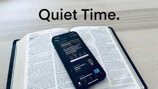 How to have quiet time with God 