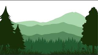  0009M | 4K Motion Graphics | Evening Landscape | Music