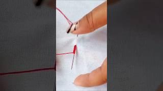 Blouse hook loop stitch // hook loop stitching Easy trick #shorts