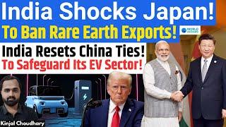 India To Ban Rare Earths Export To Japan! China-End User Agreement! IREL! Neodymium! Trump! Kinjal