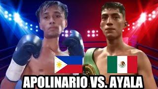 APOLINARIO vs AYALA HIGHLIGHTS | PINOY NAUNAHAN ang LUPET NG BAWI!