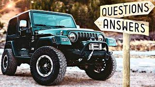 8 THINGS EVERY JEEP TJ OWNER SHOULD KNOW (Most Common Questions)