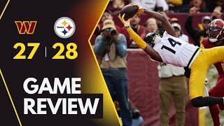 Steelers Win In A TRILLER | Steelers vs Commanders Week 10 2024 Reaction