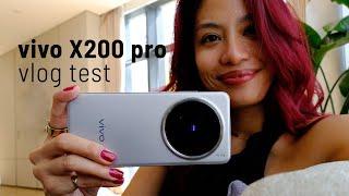 vivo x200 pro CAMERA vlog test