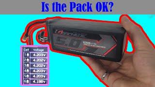 This RC LiPo Battery Fakes Great Health but it's the opposite of Healthy
