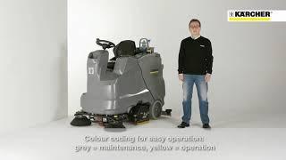 Karcher B150R Ride On Scrubber Dryer