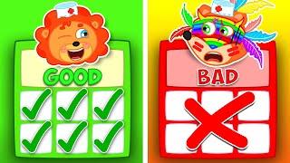 Lion Family | Good Doctor vs Bad Doctor, Who Will be Loved More - Educational Videos | Cartoon