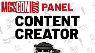 Creator Panel | MGSCON 2023