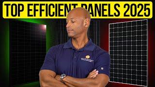 Top 3 Most Efficient Solar Panels Going Into 2025
