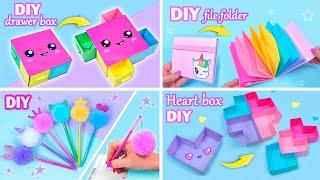 EASY CRAFT IDEAS / School Craft Ideas / DIY Craft School Hacks / Paper Crafts and more