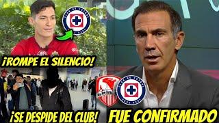 EL PRIMER JUGADOR SE DESPIDE DEL CLUB, Y TODO SE REVELA SOBRE LA LLEGADA DE CHIQUETE. CRUZ AZUL HOY