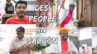 Desi People In Salon - Amit Bhadana