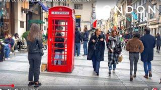 Luxury Mayfair London Walk 2025, Walking London Bond Street to London Soho, London City Walk 4K HDR