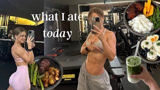 WHAT I ATE TODAY to lean bulk