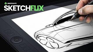 SketchFLIX - 061 | How to sketch a COUPE