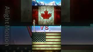 Canada vs All #conflict #countryballs #geographyball #geography