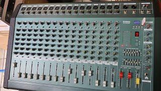 Yamaha Powered Mixer Mx1608D / 16Ch / DSP / Dual 7 Band EQ / 1000watts