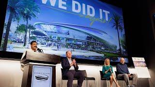 "Never doubt Jacksonville." Mayor Deegan, Jaguars Owner Shad Khan Make Stadium Deal Official