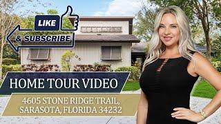 Home Tour Video 4605 Stone Ridge Trail, Sarasota, FL | The Coffey Group Fine Homes International